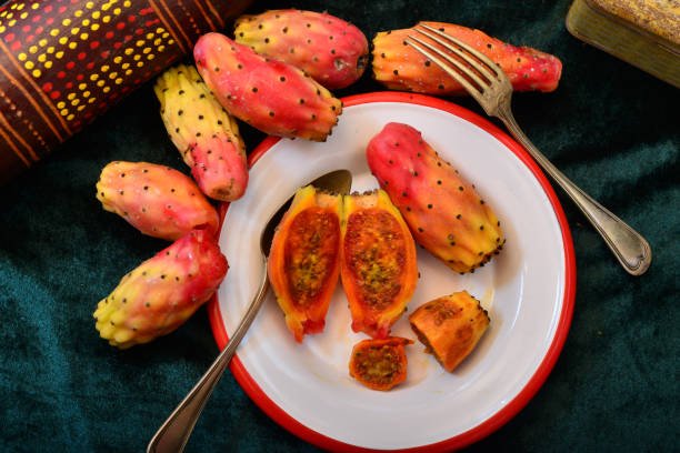 Higos chumbos frescos